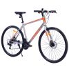 21 Speed Hybrid bike Disc Brake 700 C Road Bike For men women's City Bicycle