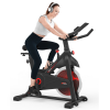 Indoor Cycling Exercise Bike Stationary, Home Gym Workout Fitness Bike with Comfortable Cusion, LCD Display and Hand Pulse