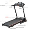 Folding Electric 3.5HP Treadmill With Incline Medium Running Machine Motorised LCD Gym 330lbs Folding Treadmill Electric Motorized Power 14.8KM/H Runn