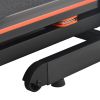 Folding Electric 3.5HP Treadmill With Incline Medium Running Machine Motorised LCD Gym 330lbs Folding Treadmill Electric Motorized Power 14.8KM/H Runn