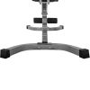 6+3 Positions Adjustable Weight Bench with Leg Extension - Olympic Utility Benches with Preacher Curl