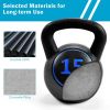 5 10 15 lbs Weight Kettlebell Home Fitness 3 Pieces Set Kettle Bell