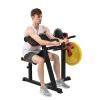 Bicep Tricep Curl Machine with Adjustable Seat, Bicep Curls and Tricep Extension Machine Home Gym