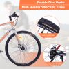 21 Speed Hybrid bike Disc Brake 700 C Road Bike For men women's City Bicycle