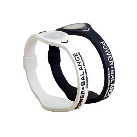 Silicone Energy Balance Bracelets (Color: White)