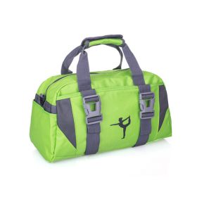 Yoga Mat Backpack Gym Bag Custom Logo Men And Women Travel Bag (Option: Green Medium)