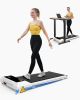 FYC Under Desk Treadmills Walking Pad with Incline and Remote Control and LED Display Electric Running Machine for Home Office Exercise Walking Joggin