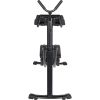 440LBS Deluxe ab machine Folding abdominal crunch coaster Max ab workout equipment for home workouts with Kettlebell style resistance block; Abdominal