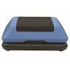 16in Square Aerobic Step Platform with 4 Risers Adjustable Exercise Fitness Workout Stepper,Blue and Green