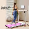 Under Desk Treadmill , Walking Treadmill 2 in 1 for Walking , Quiet and Powerful, Installation-Free