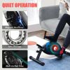 Indoor Under Desk Arms Legs Folding Pedal Exercise Bike With Electronic Display